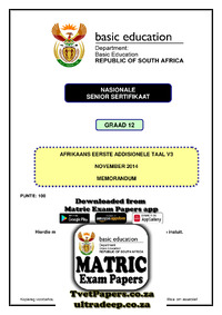 Afrikaans FAL P3 Nov 2014 Memo.pdf
